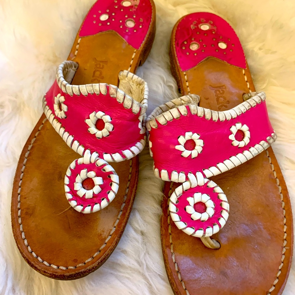 Jack Roger’s pink/white sandals